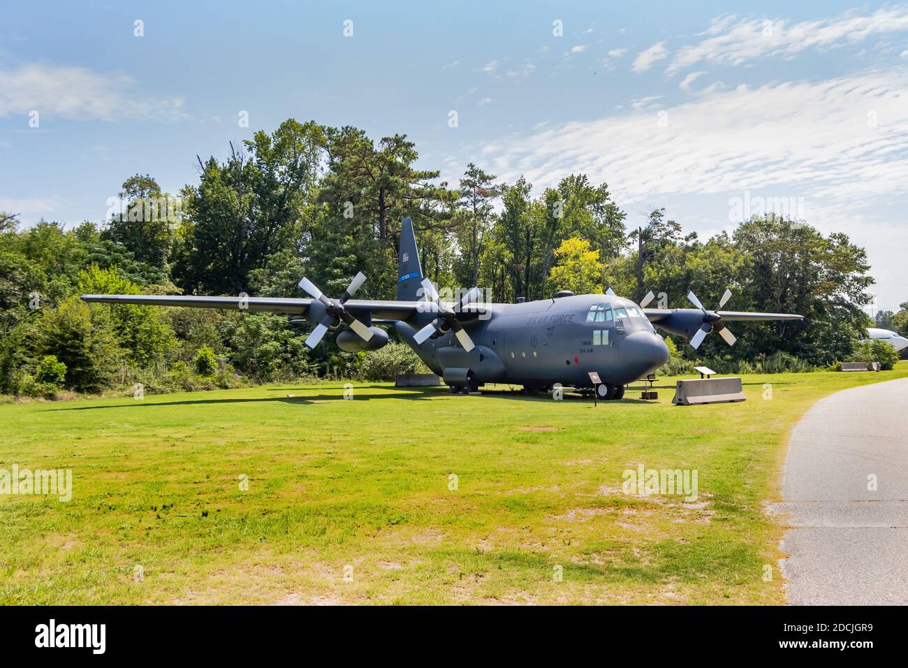 Militärjets im Museum of Aviation Warner Robins Air Force Base Macon