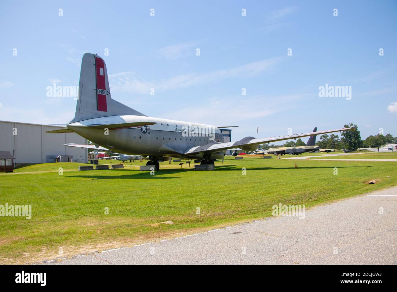 Militärjets im Museum of Aviation Warner Robins Air Force Base Macon