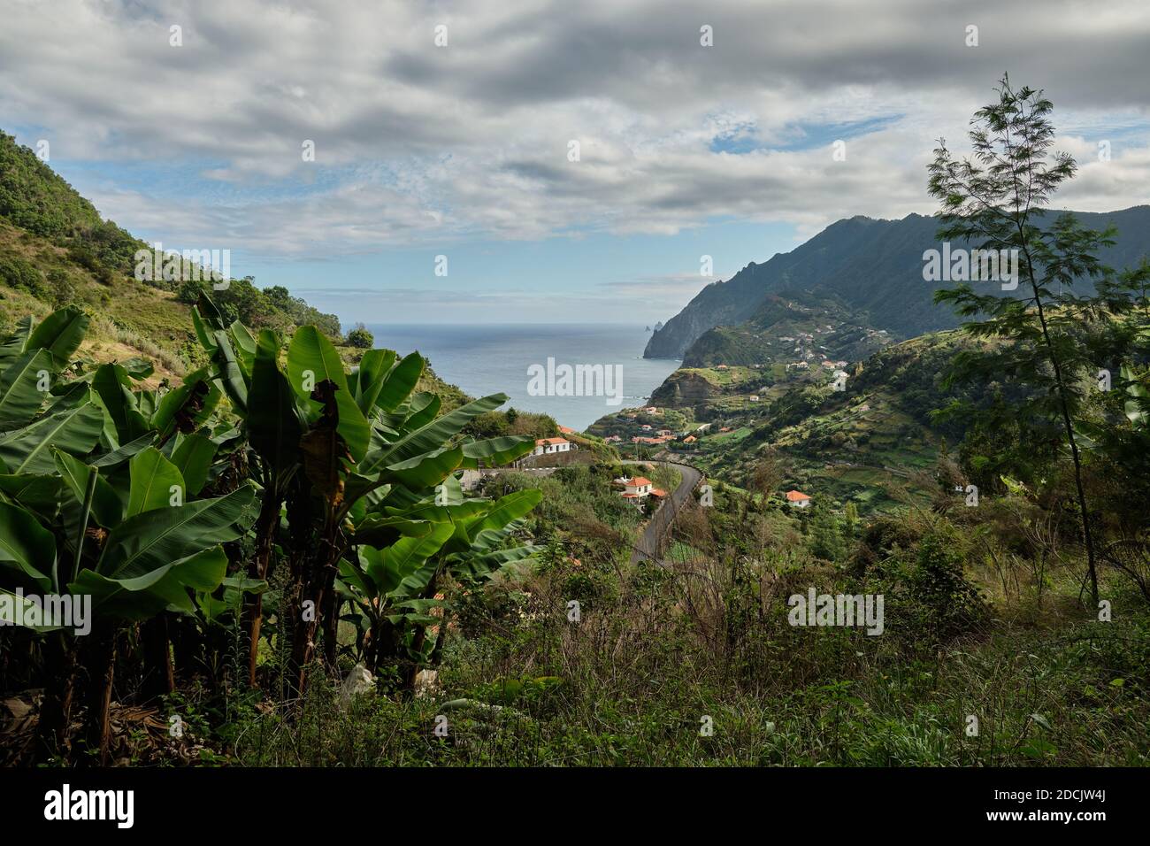 Penha d'águia Views - Porto da Cruz Madeira Island Stockfoto