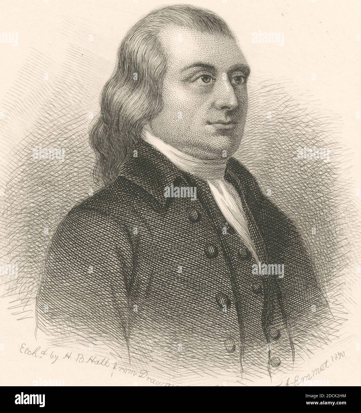 Hochformat, Einzelbild, 1870 Stockfoto