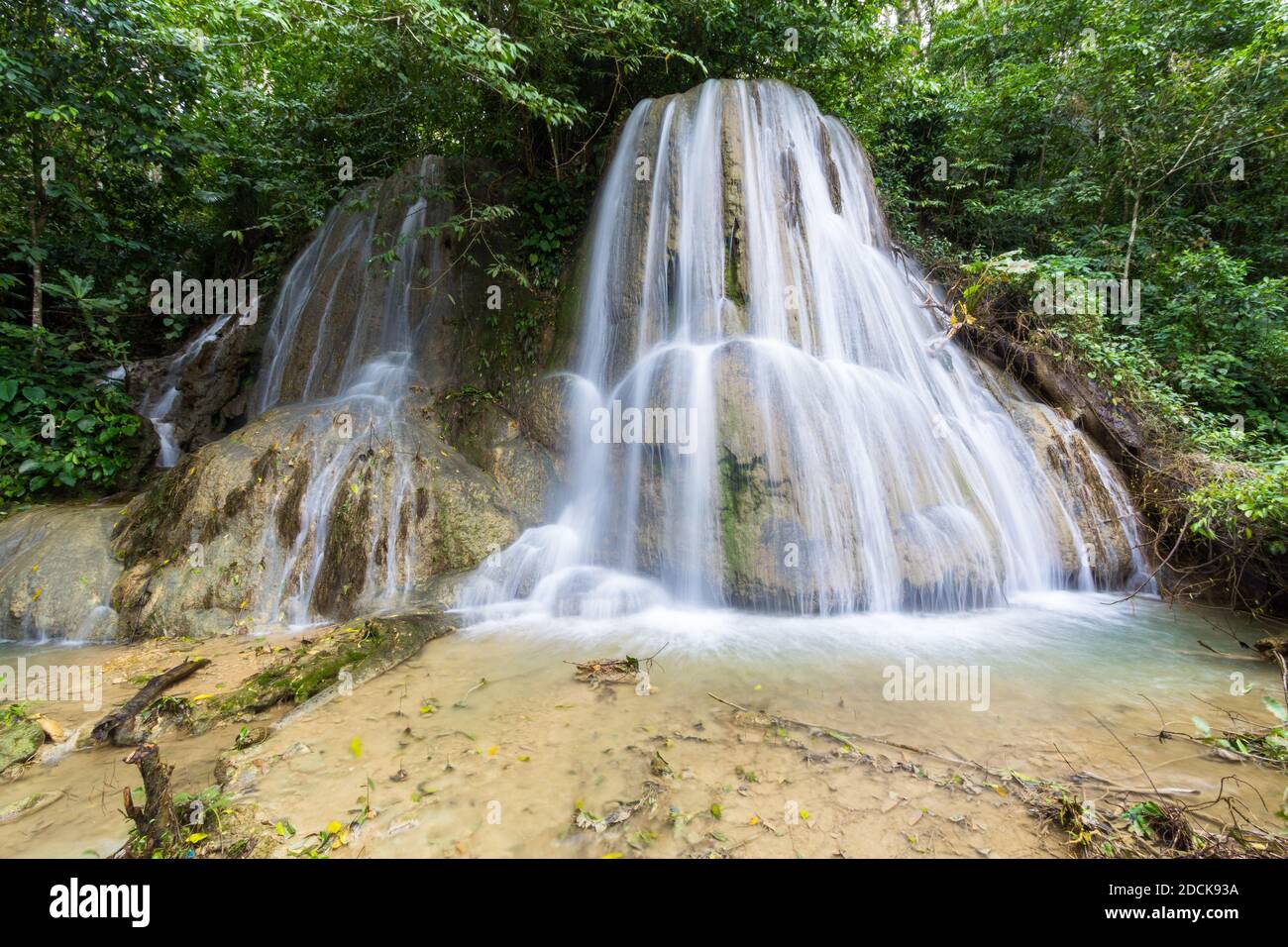 Encanto Falls in Bicol, Philippinen Stockfoto