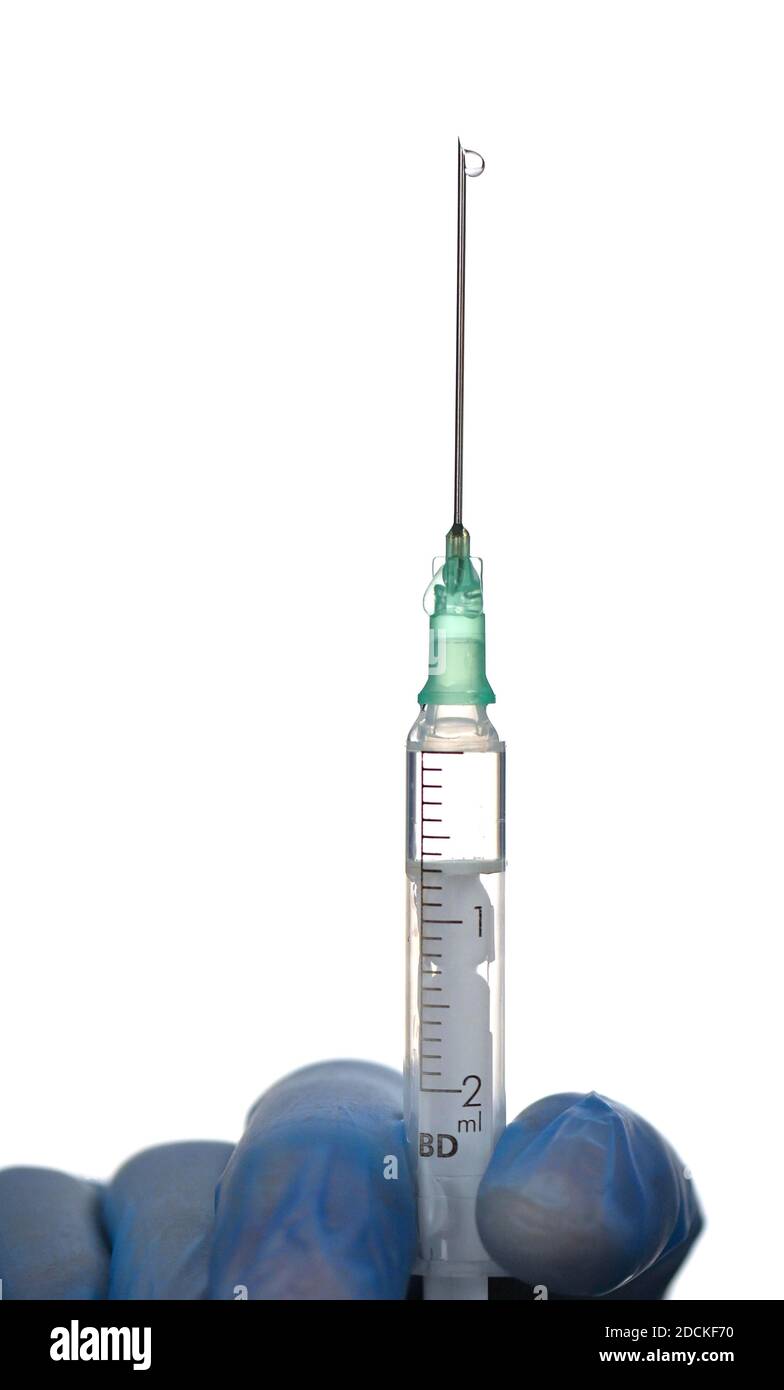 Symbolbild Corona-Impfstoff, Corona-Krise, Baden-Württemberg, Deutschland Stockfoto