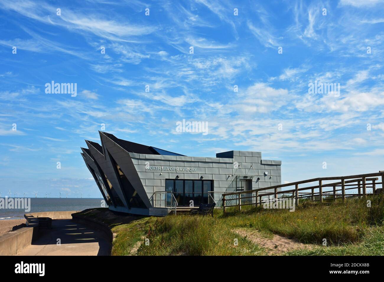 Die Nordsee Sternwarte, Kapelle, Kapelle St Leonards, Skegness, Lincolnshire, Großbritannien Stockfoto