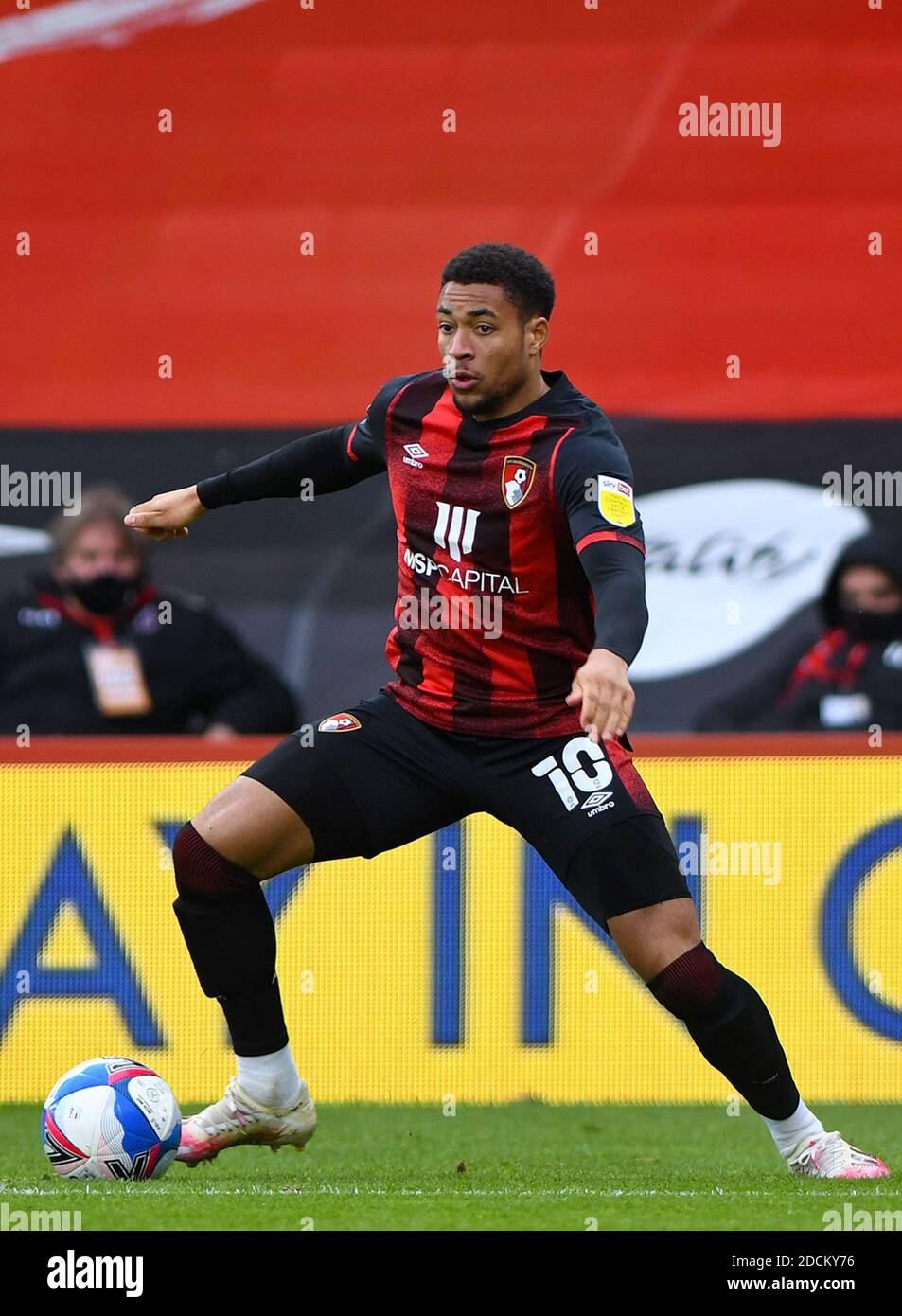 Arnaut Danjuma von AFC Bournemouth - AFC Bournemouth V Reading, Sky Bet Championship, Vitality Stadium, Bournemouth, Großbritannien - 21. November 2020 nur redaktionelle Verwendung - es gelten die DataCo-Einschränkungen Stockfoto