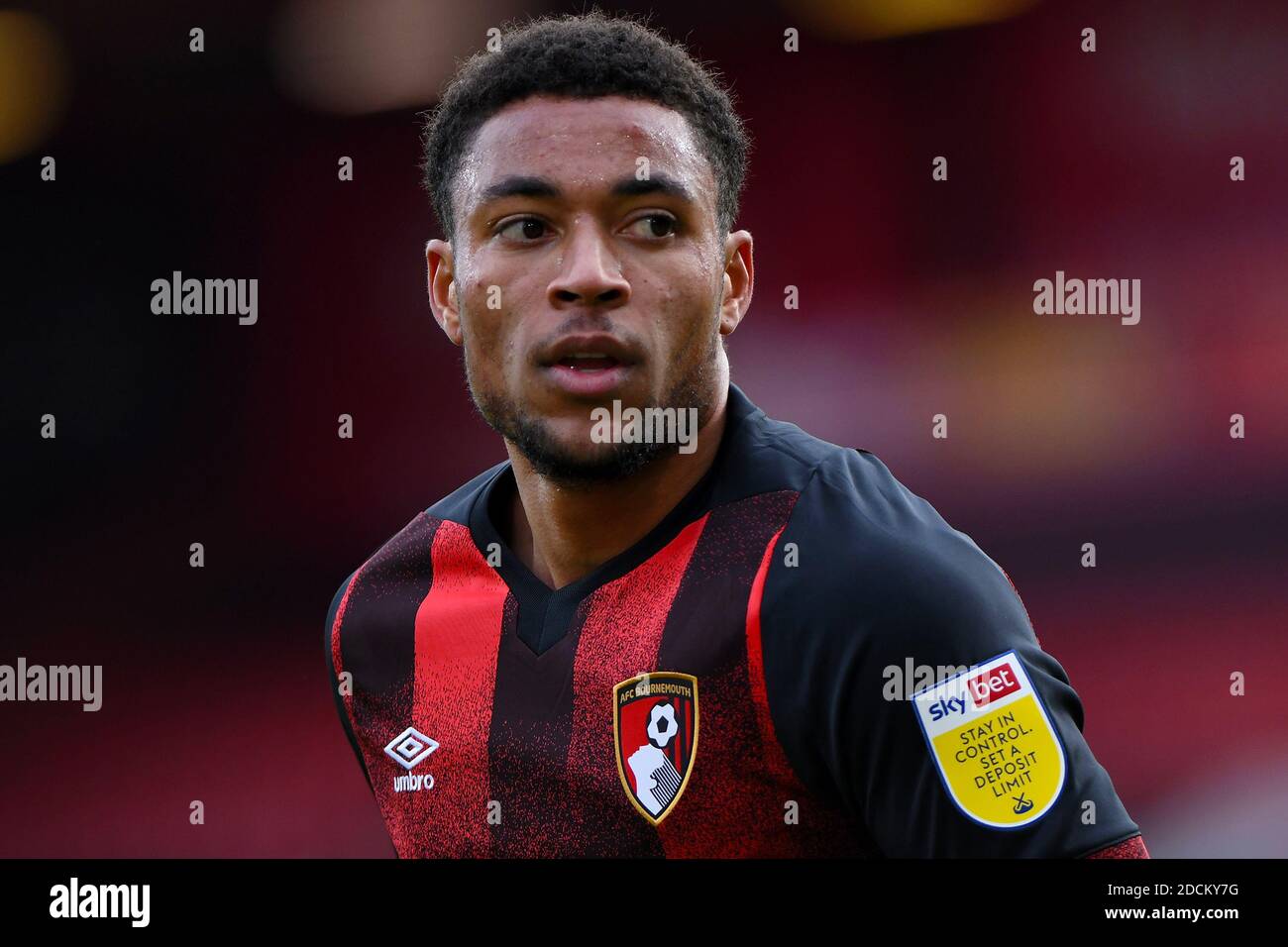 Arnaut Danjuma von AFC Bournemouth - AFC Bournemouth V Reading, Sky Bet Championship, Vitality Stadium, Bournemouth, Großbritannien - 21. November 2020 nur redaktionelle Verwendung - es gelten die DataCo-Einschränkungen Stockfoto