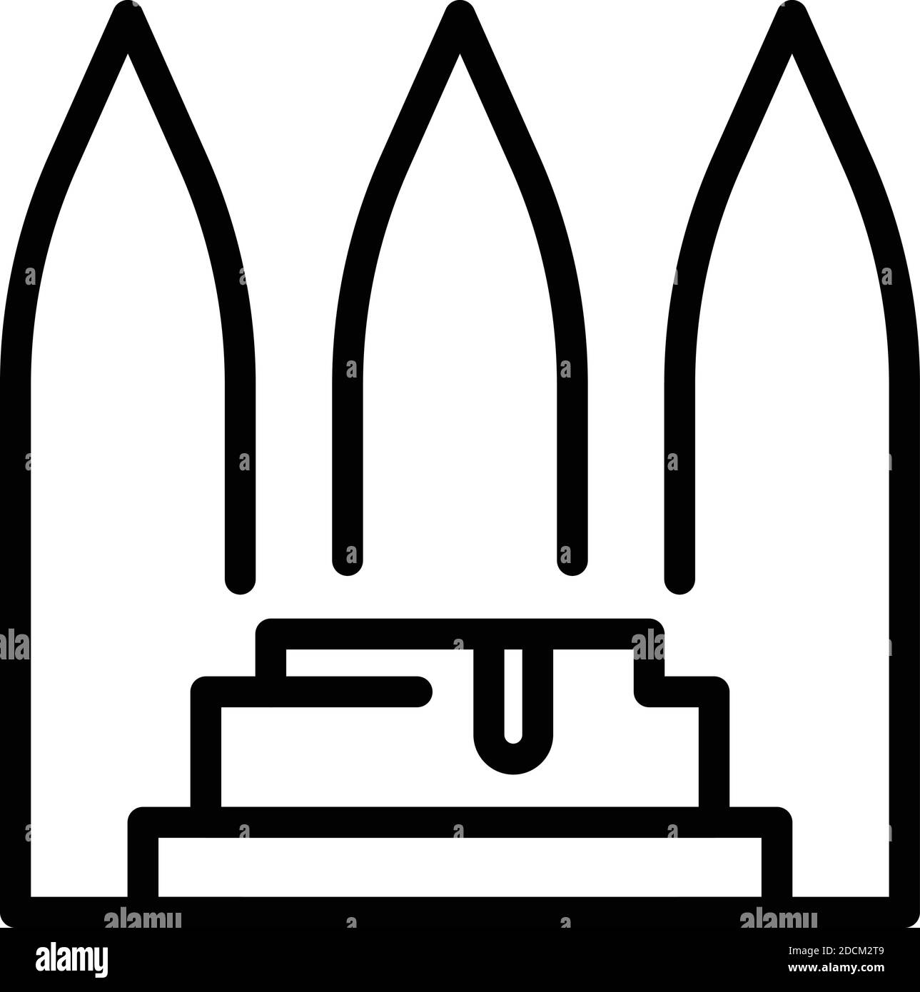 Türkisches Bad Hammam Ikone. Umriss türkisches Bad Hamam Vektor-Symbol für Web-Design isoliert auf weißem Hintergrund Stock Vektor