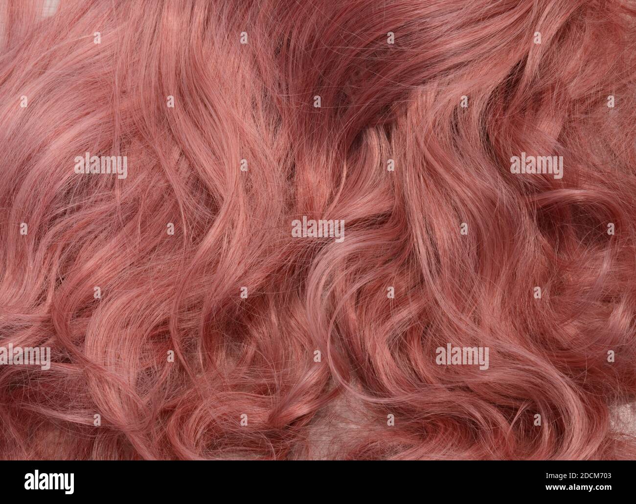 Haare rosa rot. Texturen, Hintergrund Stockfoto