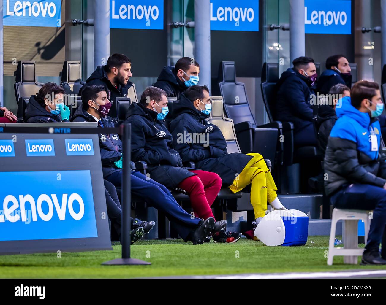 Mailand, Italien. November 2020. Andrea Belotti vom FC Turin während des Spiels der Serie A 2020/21 zwischen FC Internazionale und FC Turin im San Siro Stadion, Mailand, Italien am 22. November 2020 - Foto FCI/Fabrizio Carabelli/LM Credit: Fabrizio Carabelli/LPS/ZUMA Wire/Alamy Live News Stockfoto