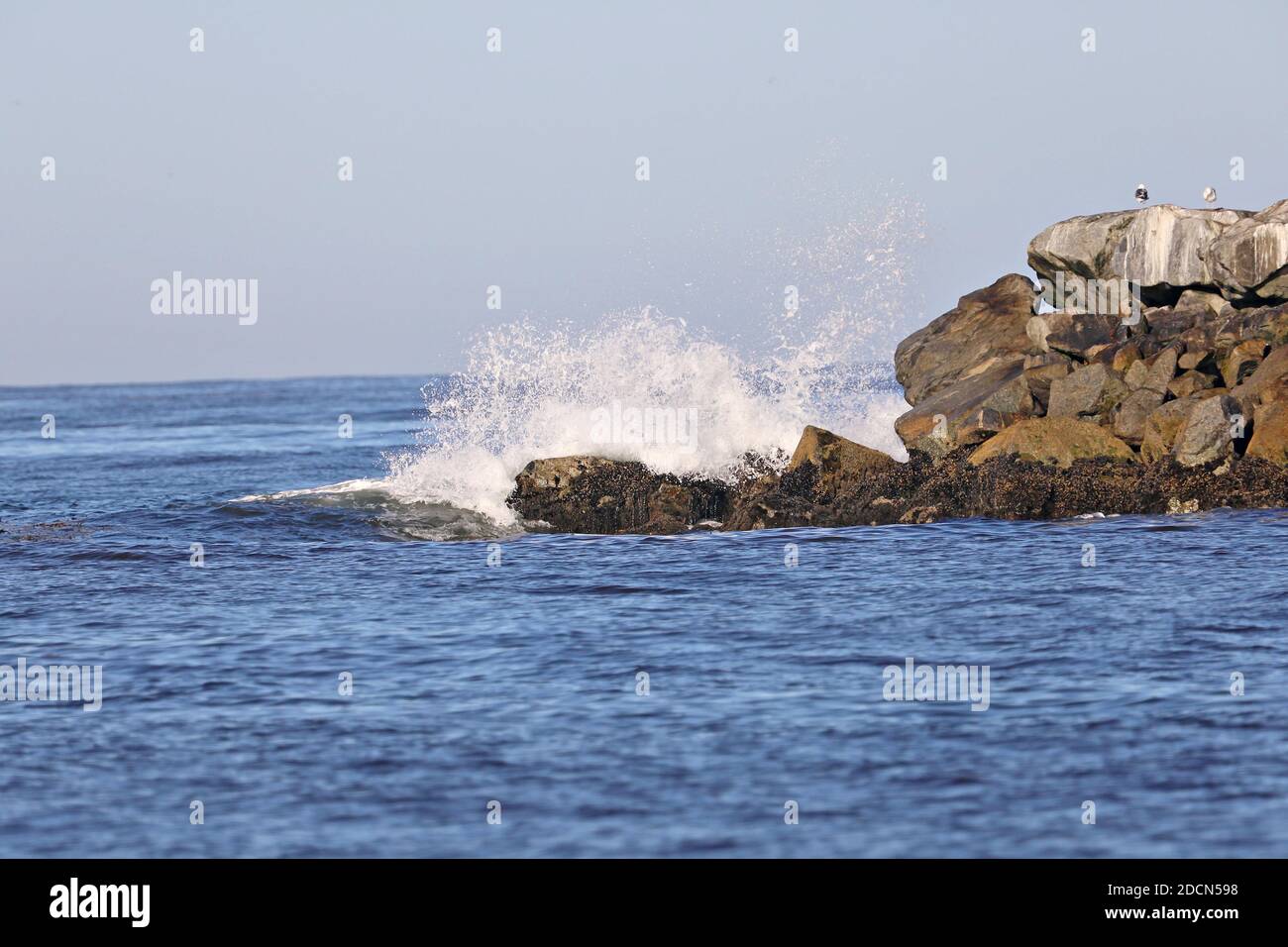 Moss Landing, Kalifornien Stockfoto