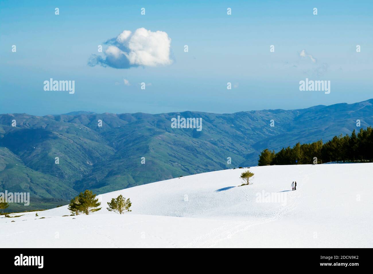 Spanien, Andalusien, Sierra Nevada, Mulhacen Stockfoto