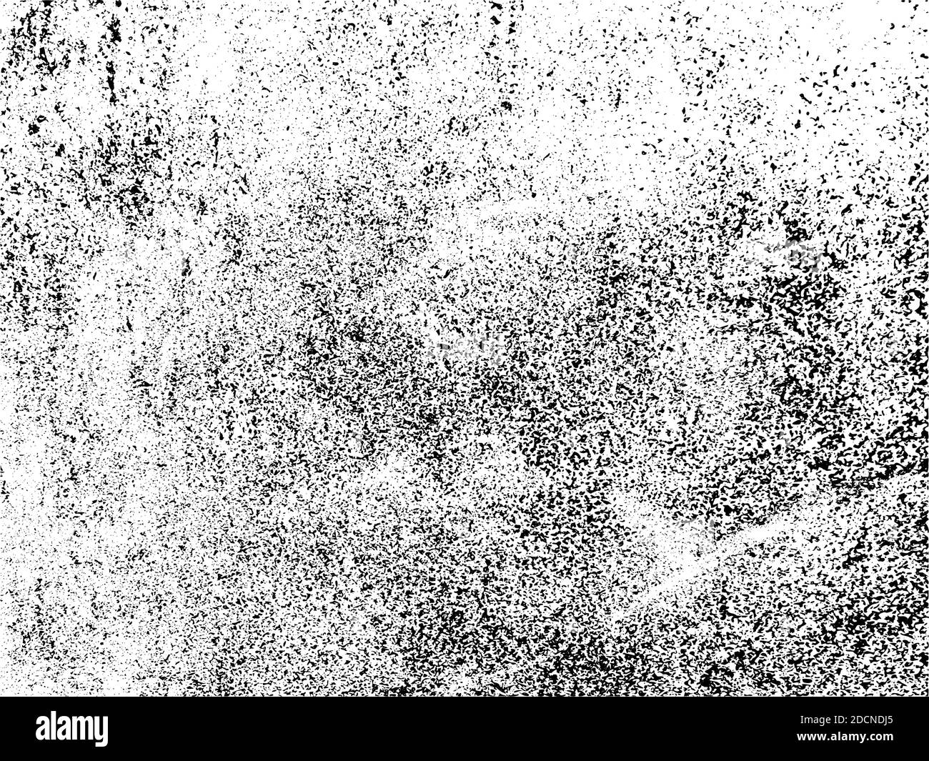 Grunge-Textur. Raue schwarz und weiß abstrakt texturierten Effekt, Distressed schmutzige dunkle grungy Oberfläche, gealterte beschädigte Material Vorlage Vektor-Hintergrund Stock Vektor
