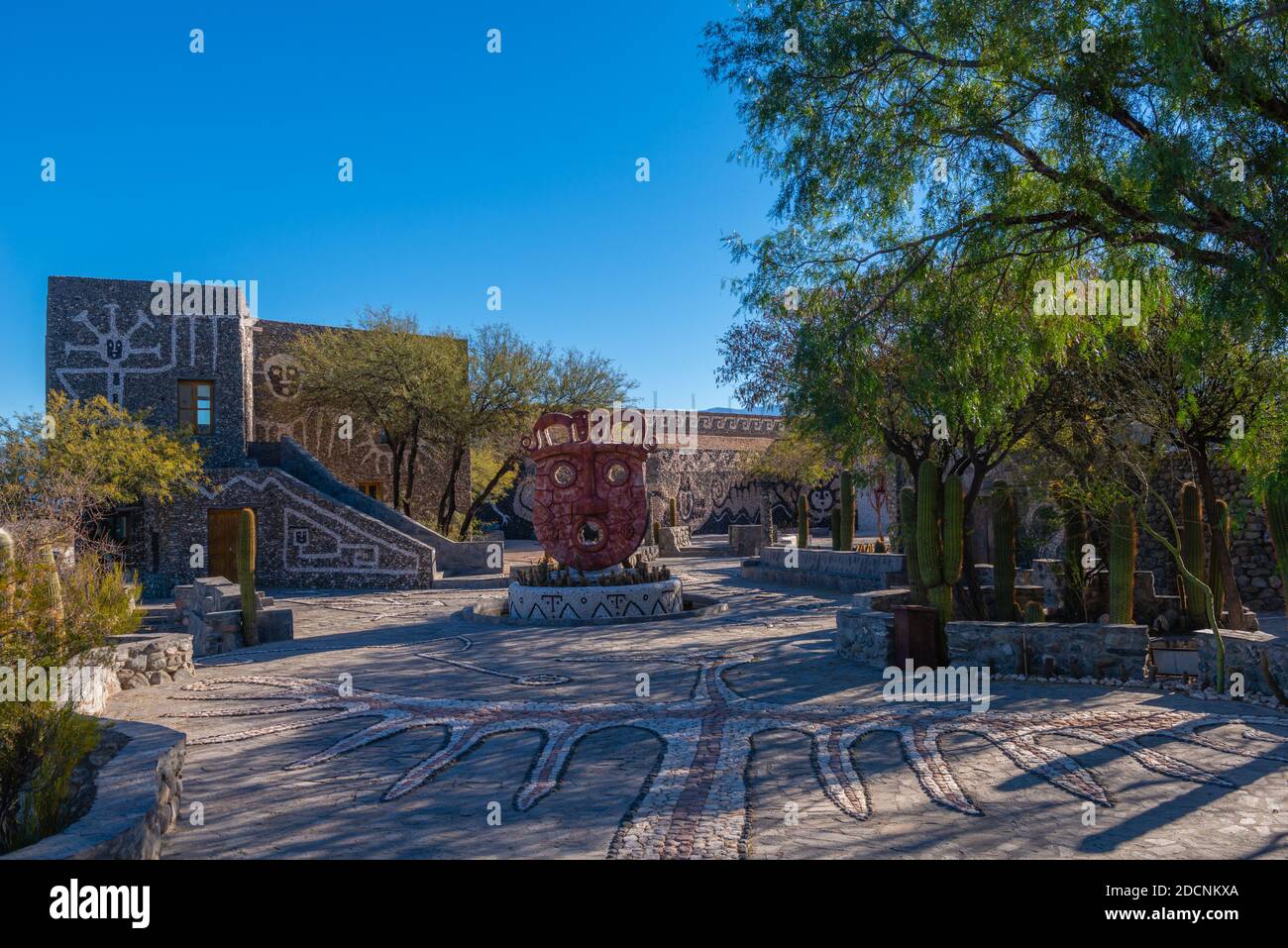 Museo de la Pachamama, Amaichá del Valle, Provinz Tucamán, Nordwest-Argentinien, Lateinamerika Stockfoto