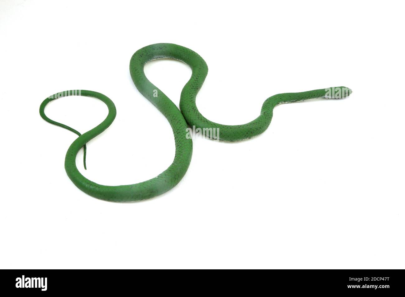 Vntage 1970s Toy Snake Stockfoto
