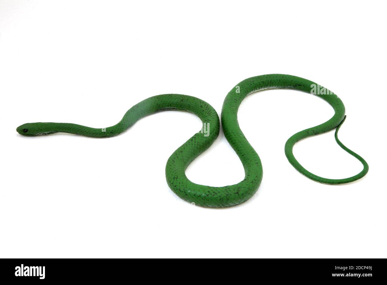 Vntage 1970s Toy Snake Stockfoto
