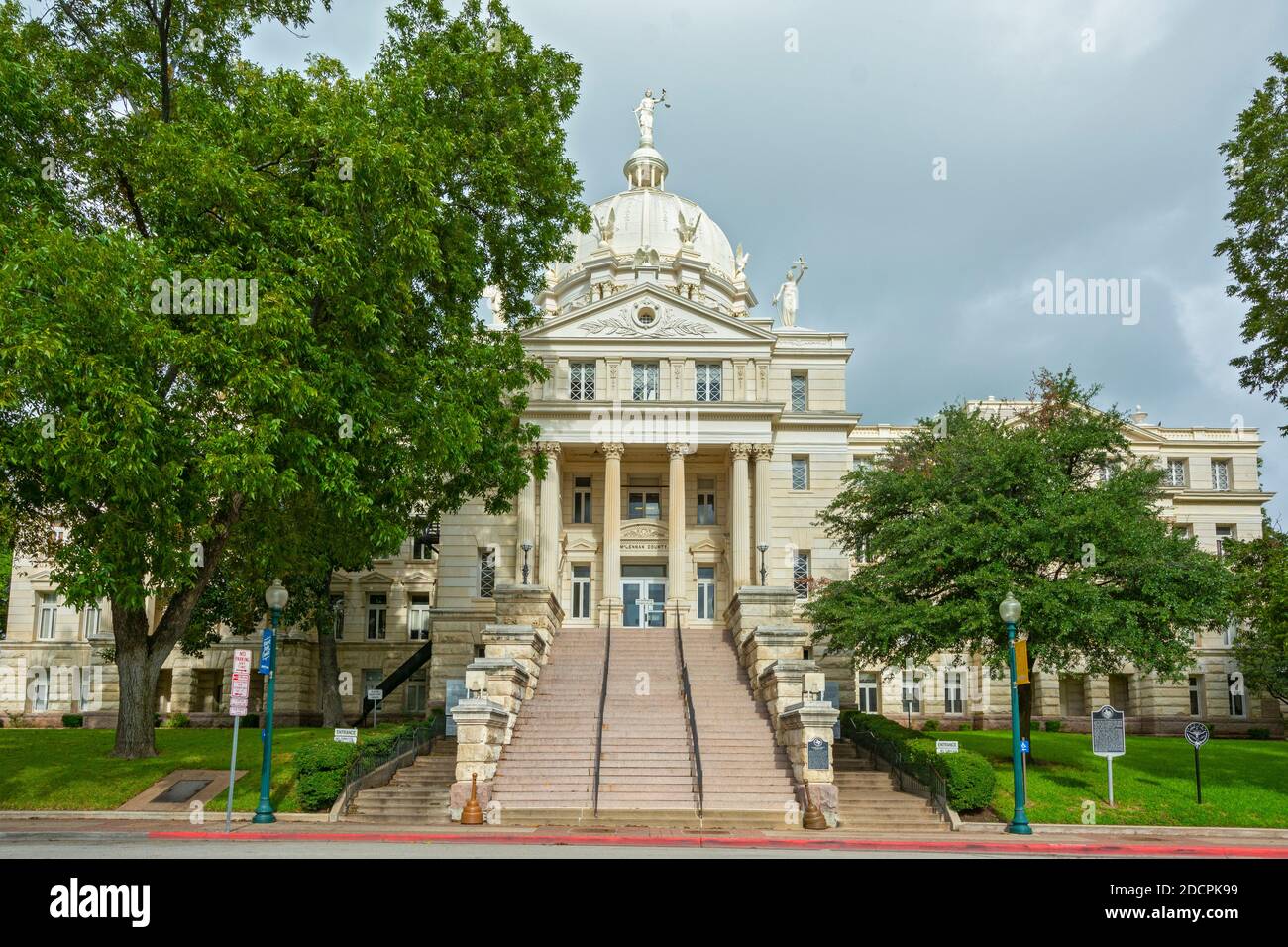 Texas, Waco, McLennan County Courthouse erbaut 1901-02 Stockfoto