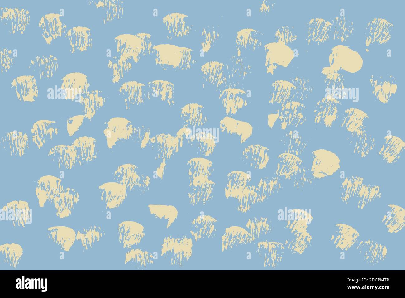 Muster mit Flecken und Flecken von Farbe oder Tinte. Stock Vektor