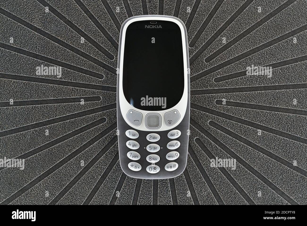 Nokia 3310 neue Version Neuauflage Stockfoto