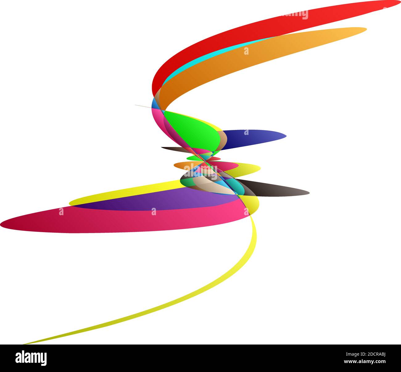 Abstraktes Design-Element mit Knoten. Zufällige Schnittlinien Doodle, Scribble Illustration – Stock Vektor Illustration, Clip-Art Grafiken Stock Vektor