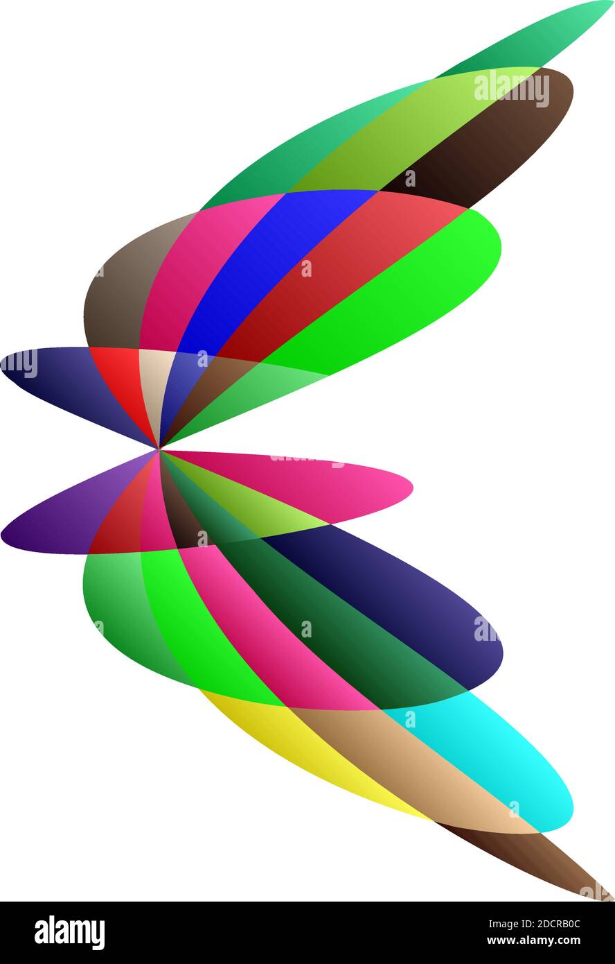 Abstraktes Design-Element mit Knoten. Zufällige Schnittlinien Doodle, Scribble Illustration – Stock Vektor Illustration, Clip-Art Grafiken Stock Vektor