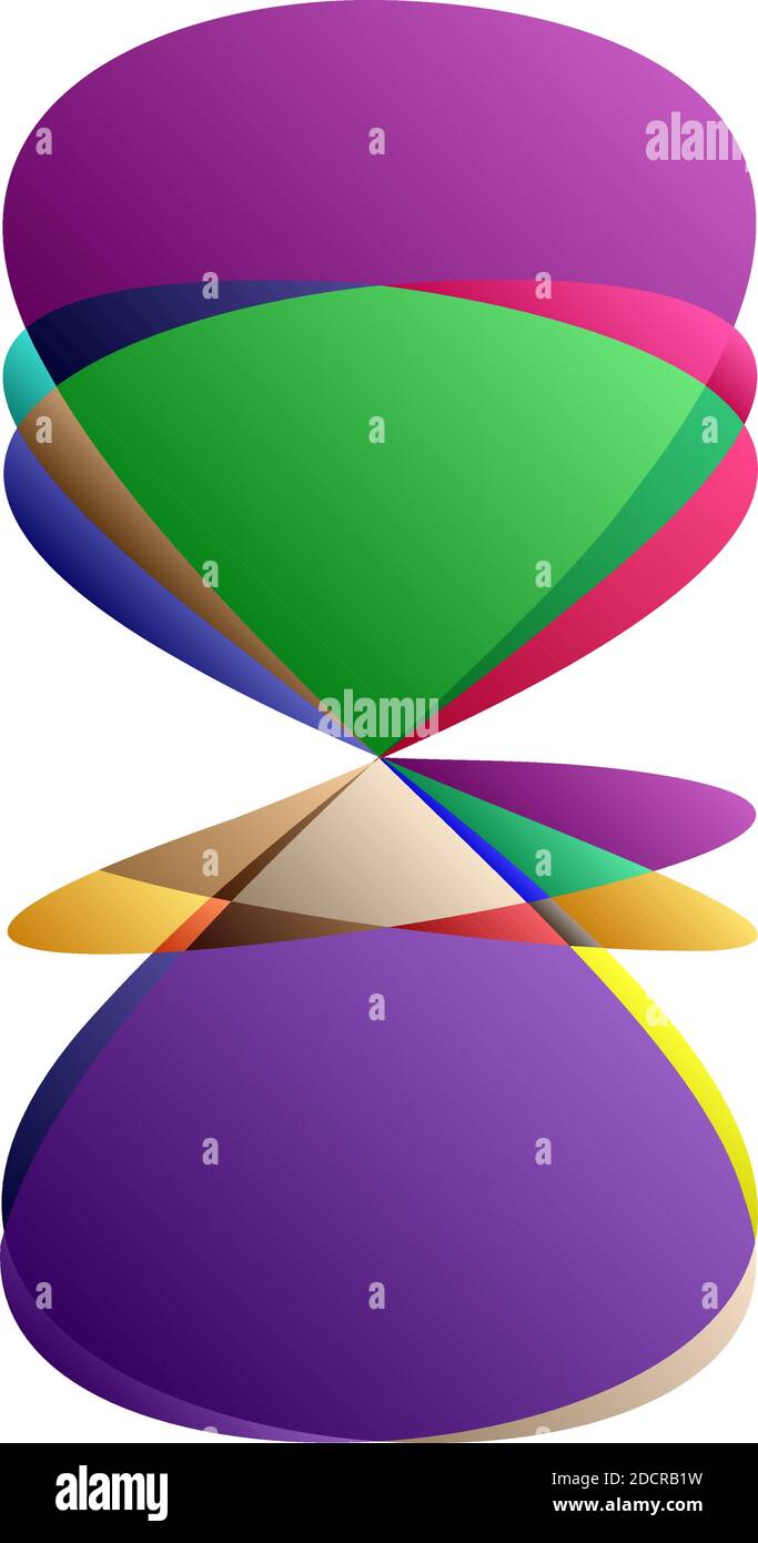 Abstraktes Design-Element mit Knoten. Zufällige Schnittlinien Doodle, Scribble Illustration – Stock Vektor Illustration, Clip-Art Grafiken Stock Vektor