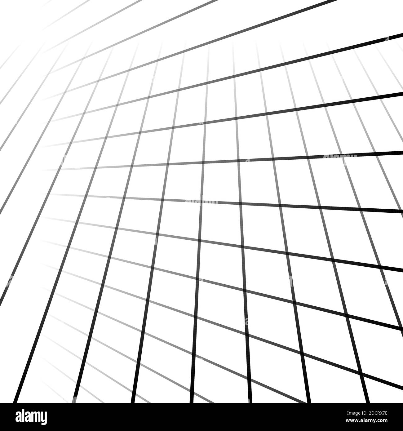 Abstraktes Gitter, Netz. Gitter, Gitter in Perspektive 3d – Stock Vektor Illustration, Clip Art Grafiken Stock Vektor
