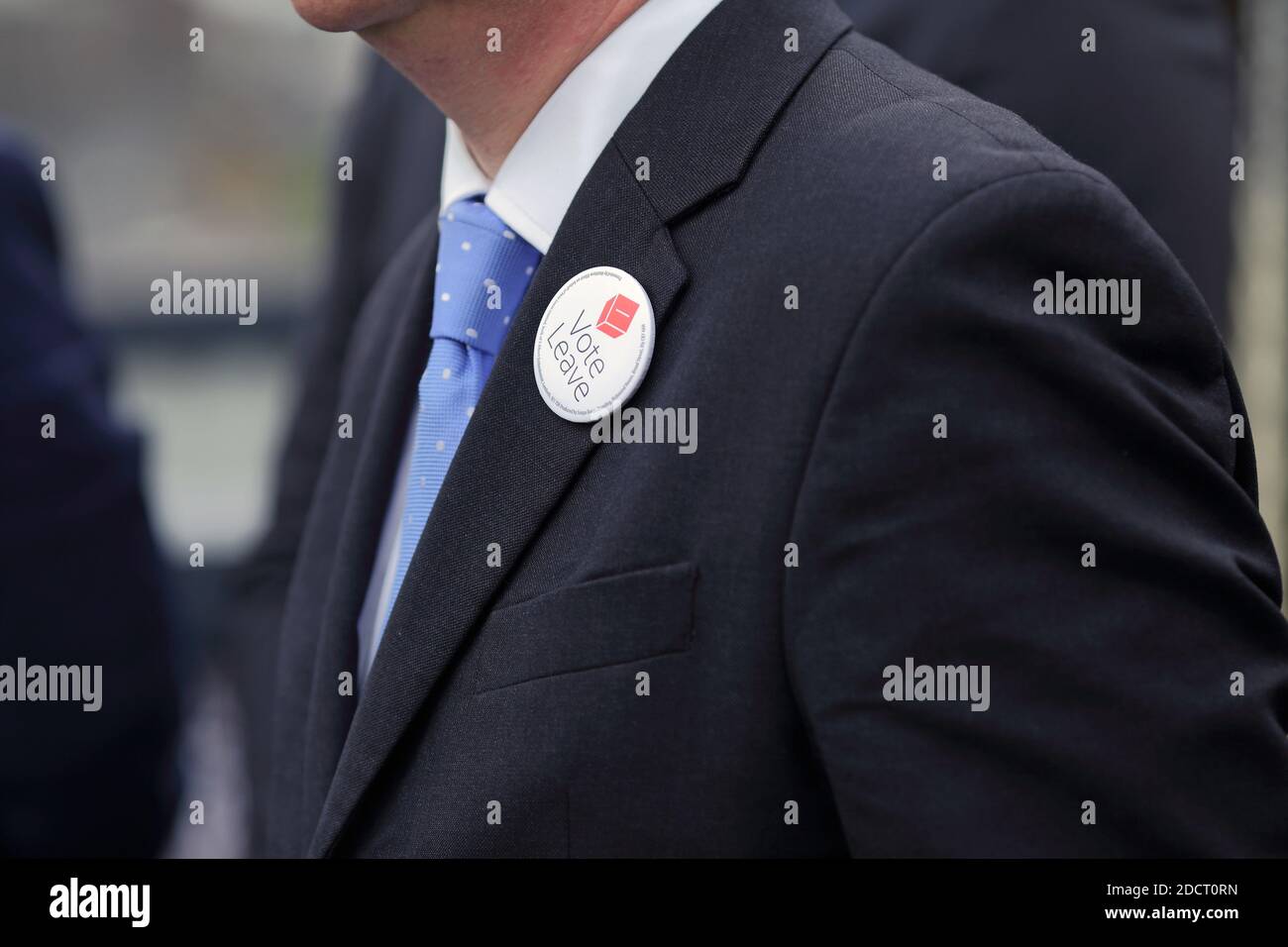 Abstimmungskundgebung Samstag, 4. Juni auf Forman’s Fish Island in East London/Andrew Rosindell Abgeordneter . Stockfoto
