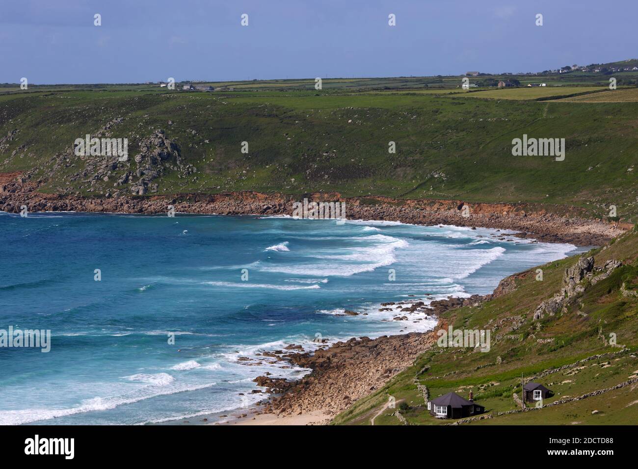 GROSSBRITANNIEN/Cornwall/Sennen Beach, Cornwall. Stockfoto