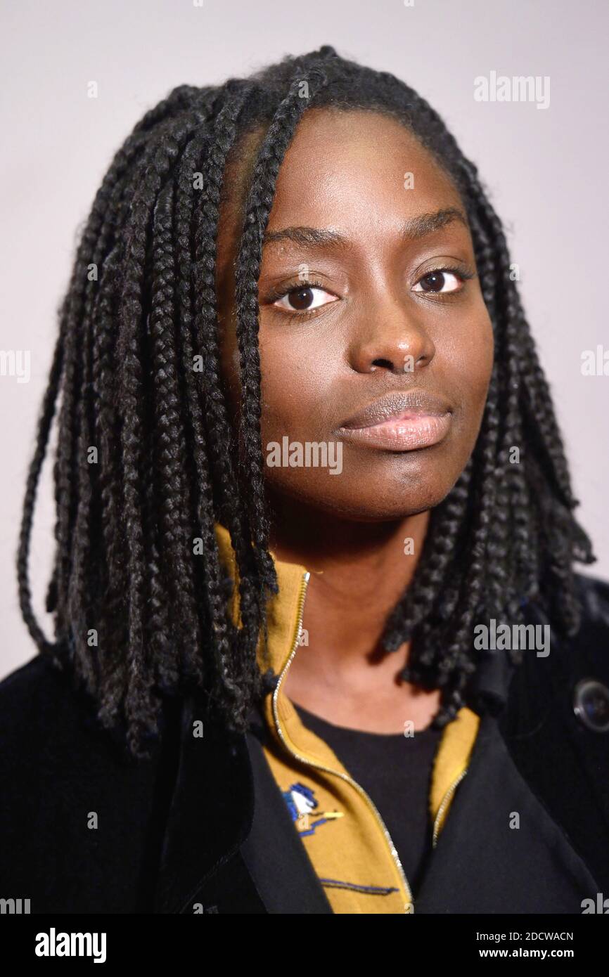 Aissa Maiga Pose lors du 25e Festival du Film Fantastique de Gerardmer A Gerardmer, France le 03 Fevrier 2018. Foto von Aurore Marechal/ABACAPRESS.COM Stockfoto