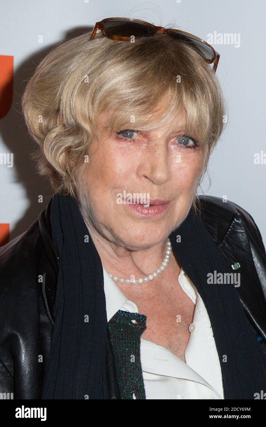 Marianne Faithfull bei der dokumentarischen Premiere von 'Marianne Faithfull, Fleur d’ame' im Cinema Elysee-Biarritz am 26. Februar 2018 in Paris, Frankreich. Foto von Nasser Berzane/ABACAPRESS.COM Stockfoto