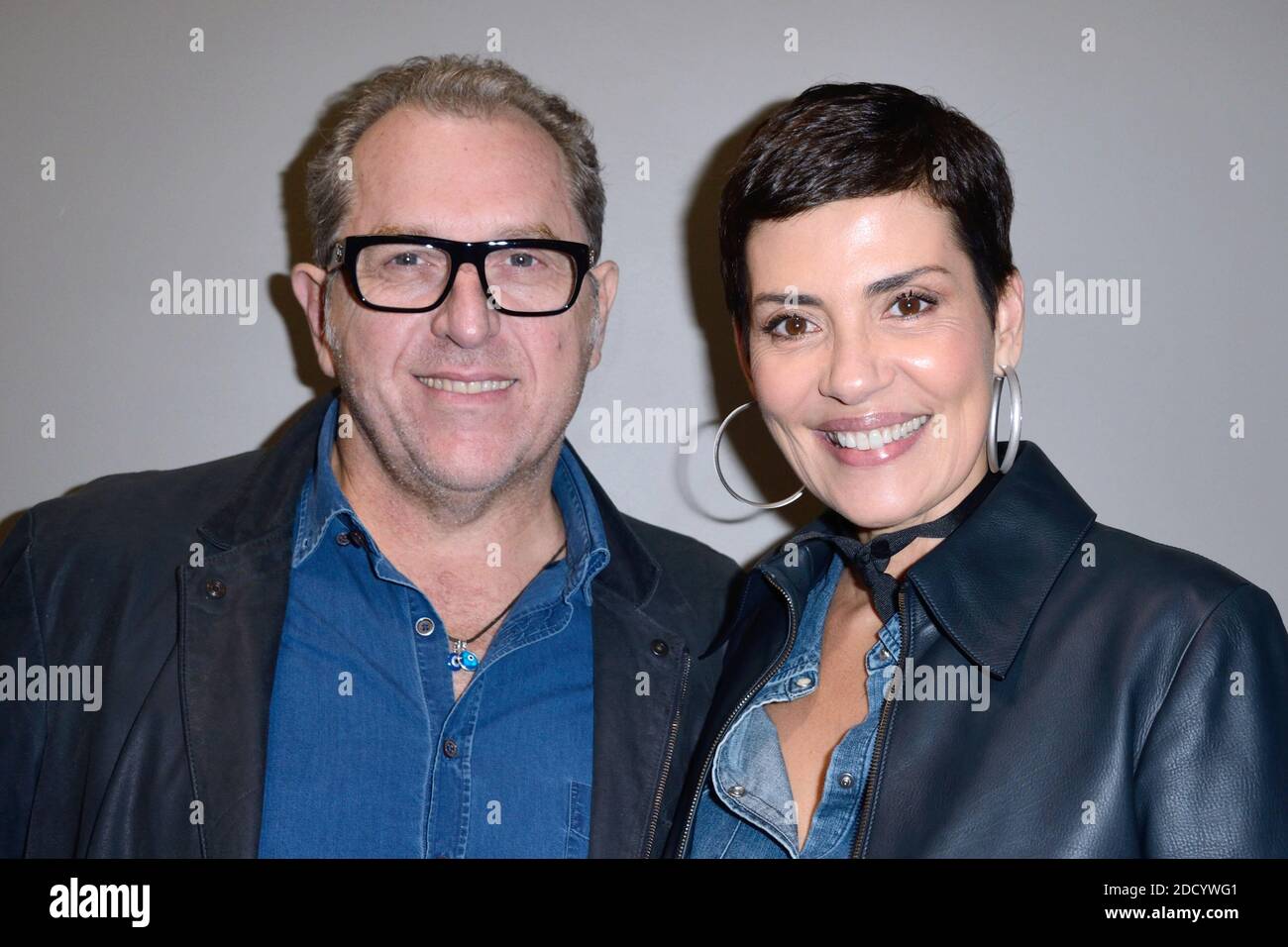 Cristina Cordula und ihr Mann Frederic Cassin beim NTM Konzert in der AccorHotels Arena in Paris, Frankreich am 10. März 2018. Foto von Aurore Marechal/ABACAPRESS.COM Stockfoto