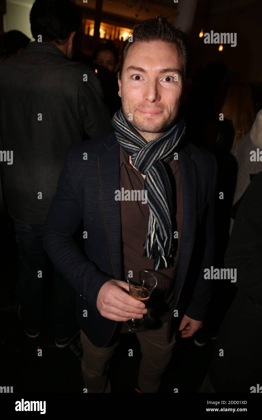 Fred Cauvin assiste a la soiree d'inauguration du Shelby Bar (gere par Brahim Zaibat et Mourad Korchi) a Paris, Frankreich, le 24 Janvier 2018. Foto von Jerome Domine/ABACAPRESS.COM Stockfoto