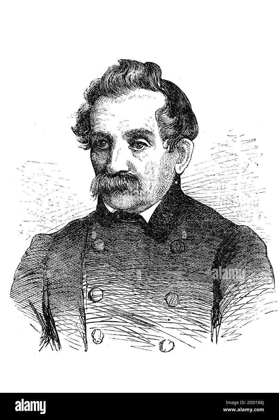 Heinrich Beitzke, 1798. Februar – 10. Mai 1867, war deutscher Politiker und Historiker / Heinrich Beitzke, 15. Februar 1798 - 10. Mai 1867, Name Heinrich Ludwig Beitzke, deutscher Militärschriftsteller, Historisch, historisch, digital verbesserte Reproduktion eines Originals aus dem 19. Jahrhundert / digitale Produktion einer Originalvorlage aus dem 19ten Jahrhundert. Jahrhundert, Stockfoto