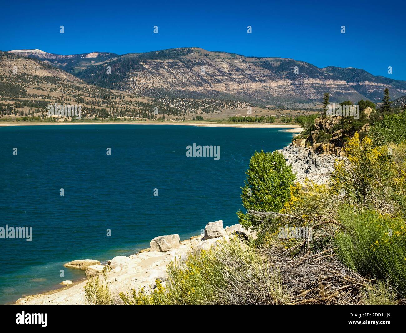 Utah ist ein wunderschöner Staat mit einer Reihe von Nationalparks im Südwesten der USA. Stockfoto