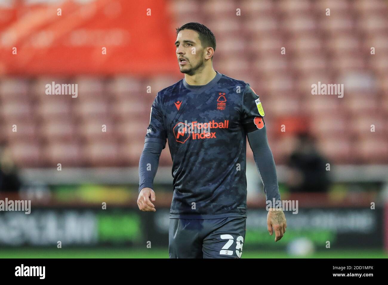 Anthony Knockaert #28 von Nottingham Forest während des Spiels Stockfoto