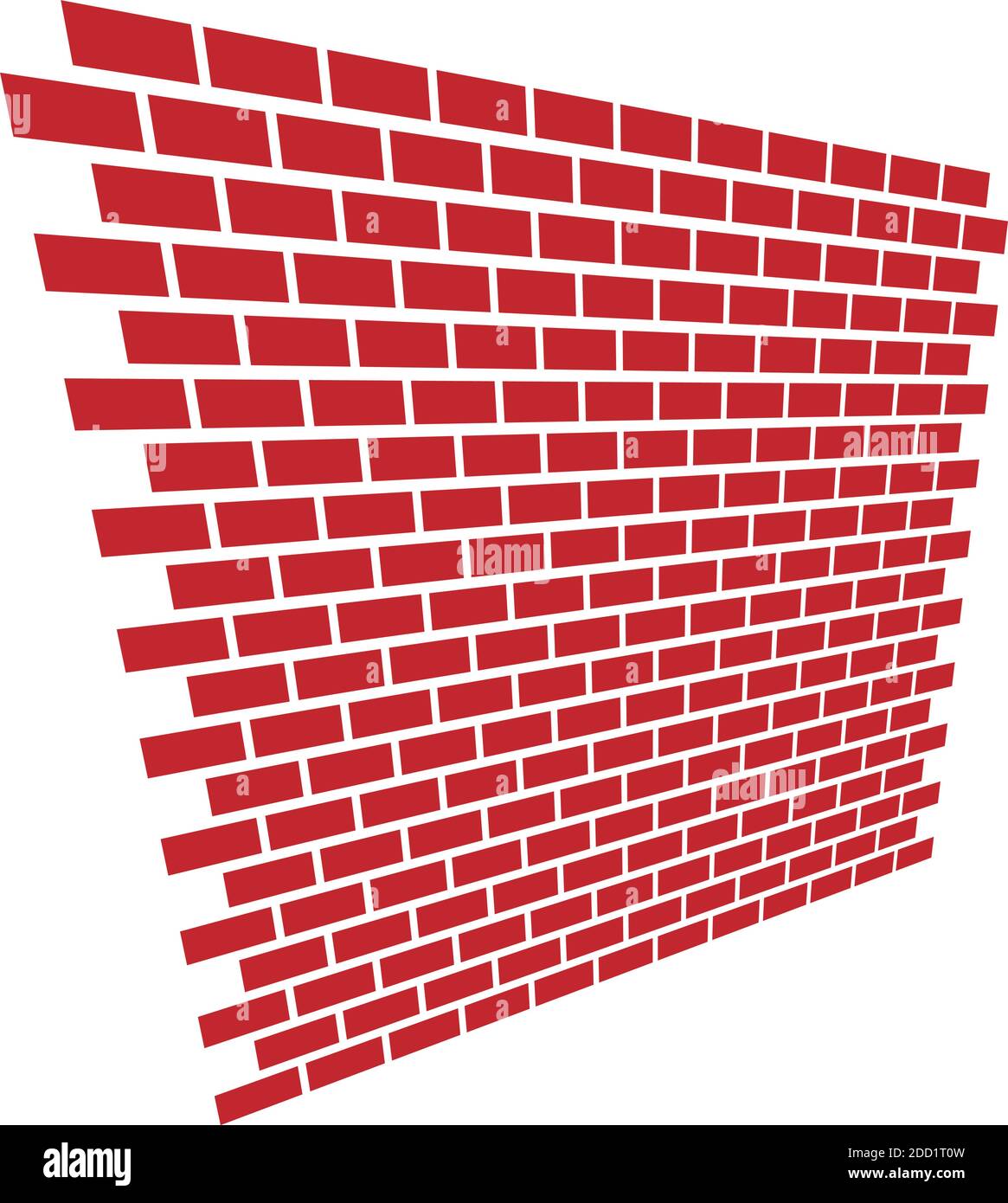 Rote Ziegelwand, Ziegelwand. Mauerwerk, Mauerwerk, Gebäude und Architektur Konzepte Icon – Stock Illustration, Clip Art Grafiken Stock Vektor