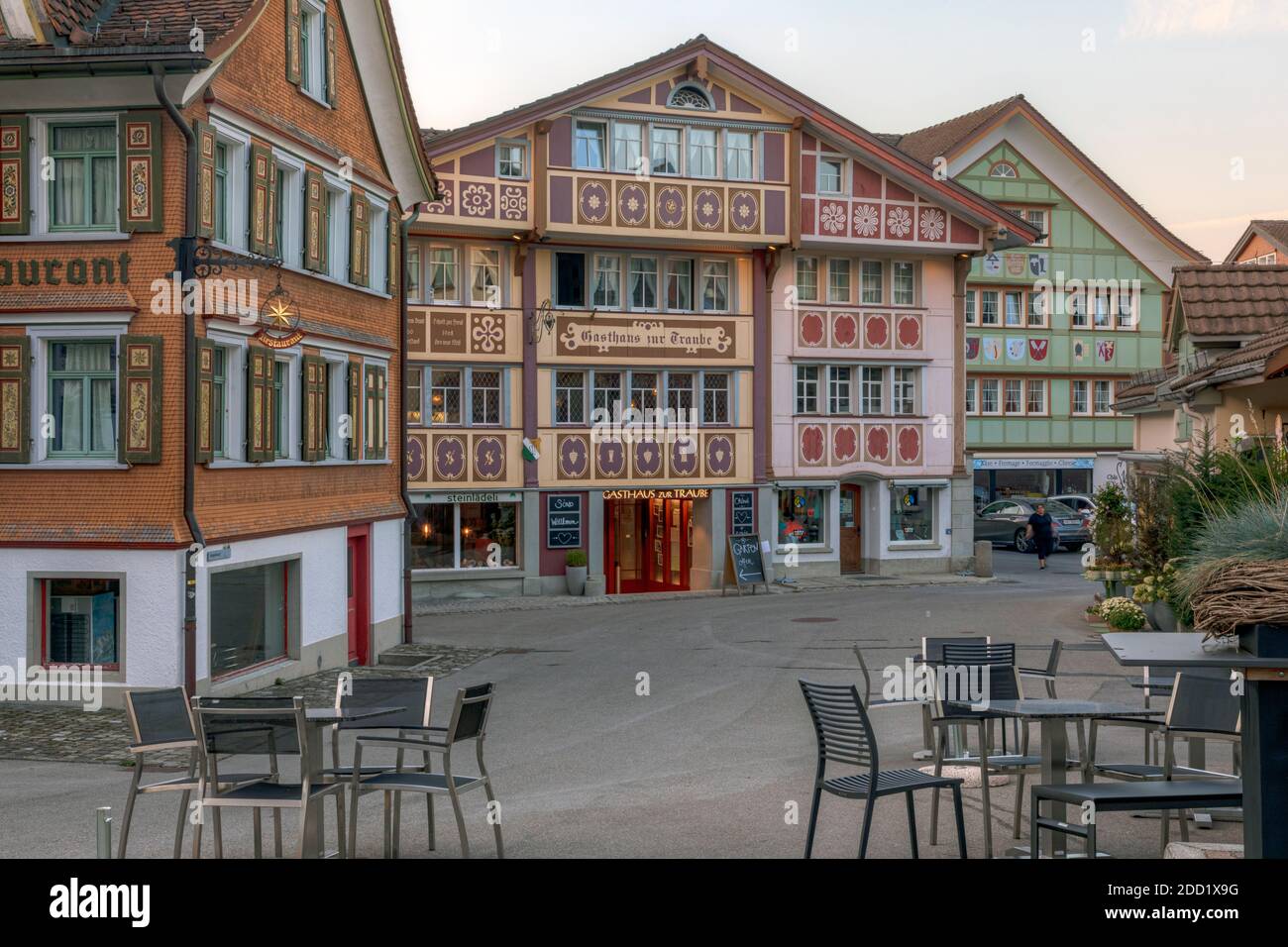 Appenzell, Appenzell Innerrhoden, Schweiz, Europa Stockfoto