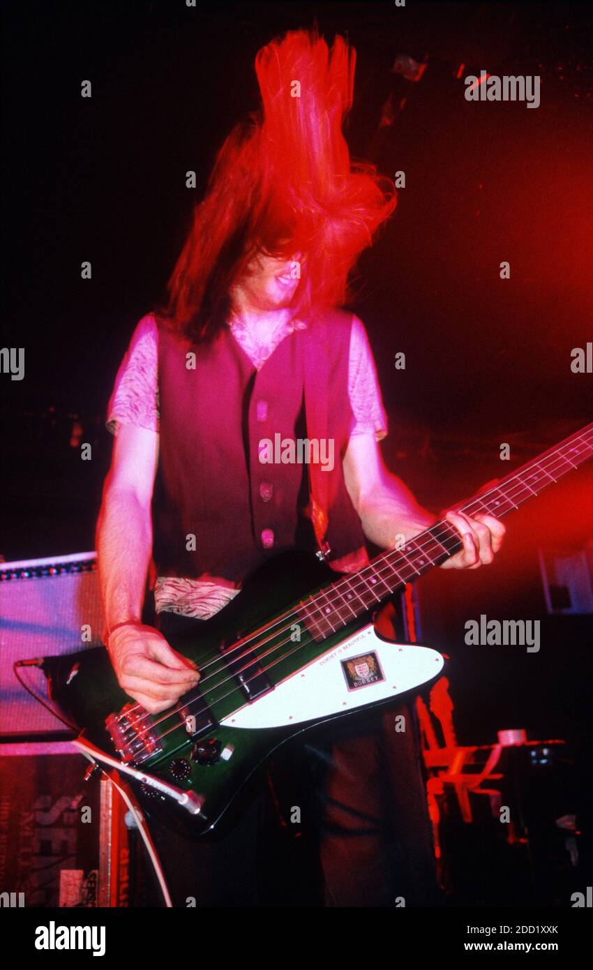 The Crockett's Auftritt an der Manchester University 21. Oktober 2000, Manchester, England, Großbritannien. Stockfoto