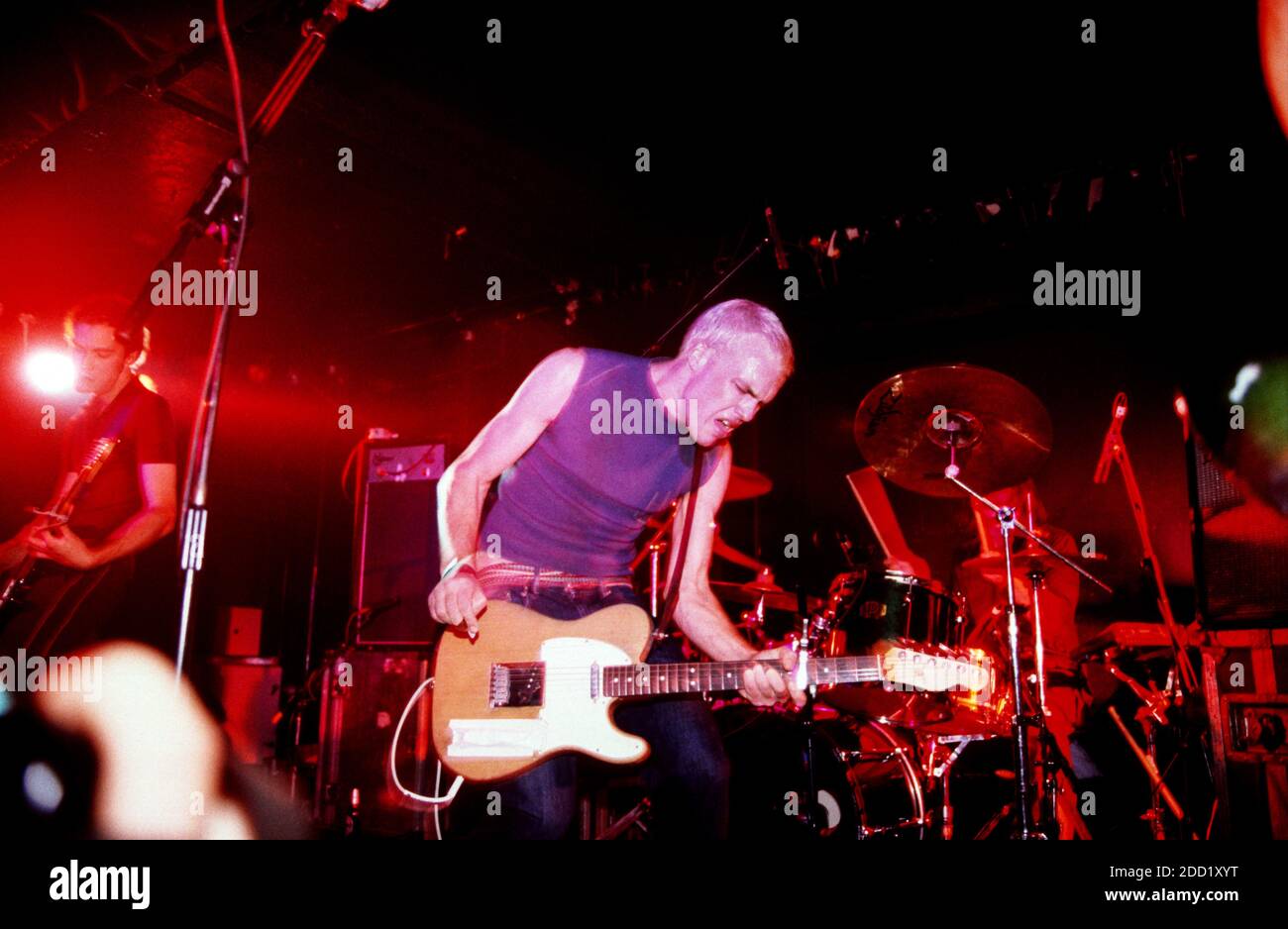 The Crockett's Auftritt an der Manchester University 21. Oktober 2000, Manchester, England, Großbritannien. Stockfoto