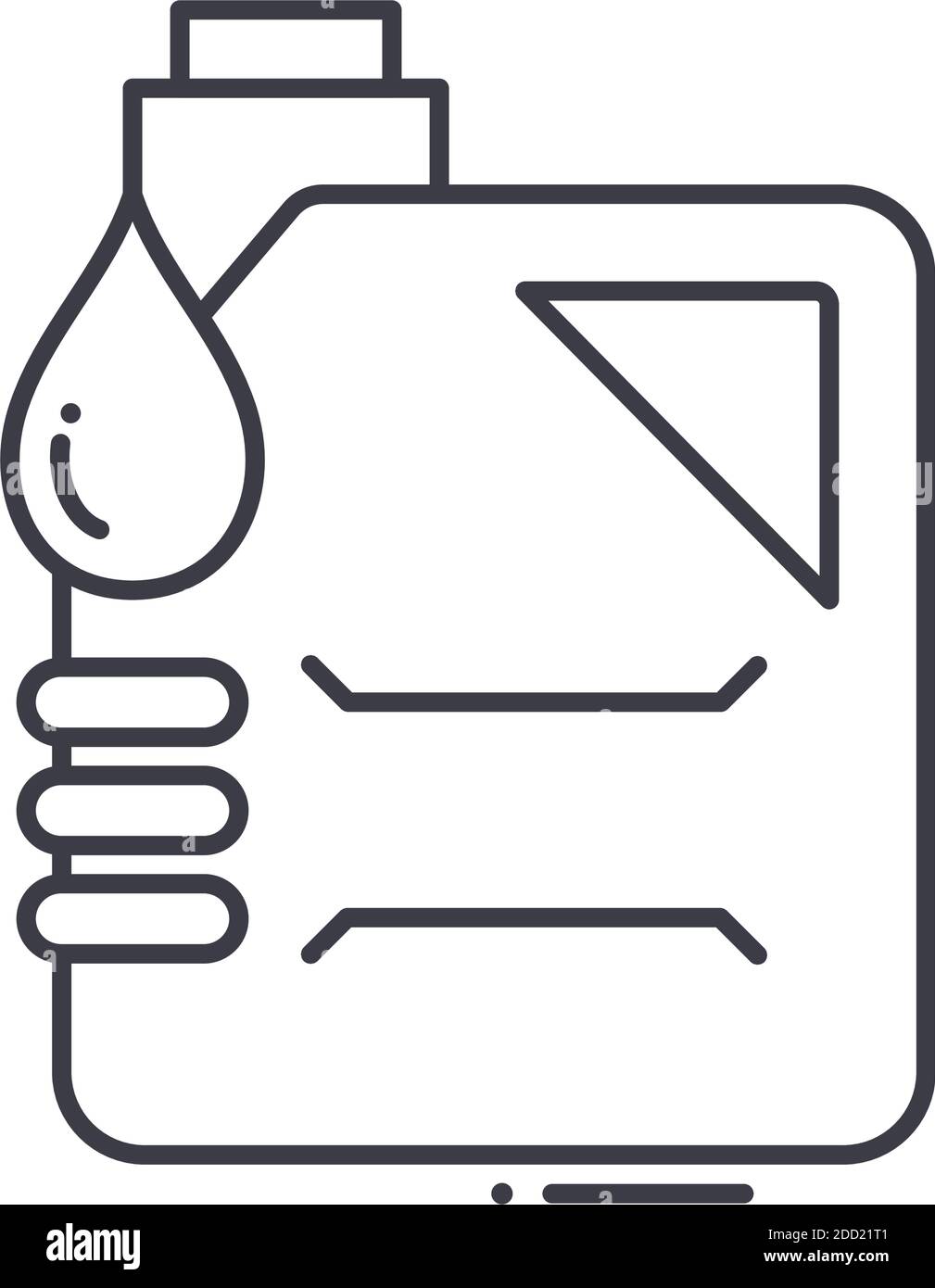 Benzin Symbol Trichter. Einfache Abbildung von Benzin vektor Symbol für Web  Design auf weißem Hintergrund Trichter Stock-Vektorgrafik - Alamy
