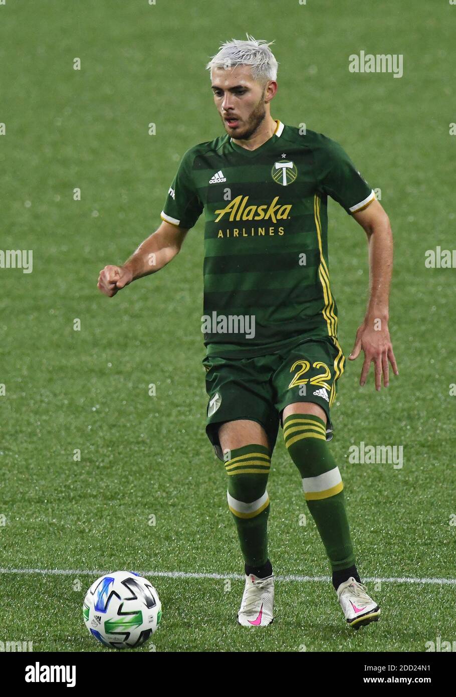 Portland, Oregon, USA. November 2020. Portland Timbers ...