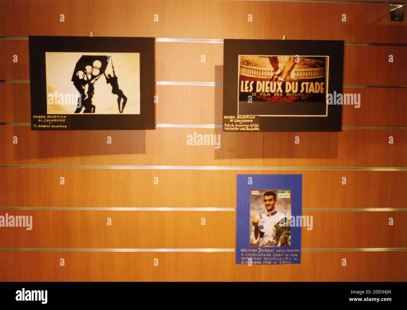 Memorabilia des Tennismeisters, Italien 2000 Stockfoto
