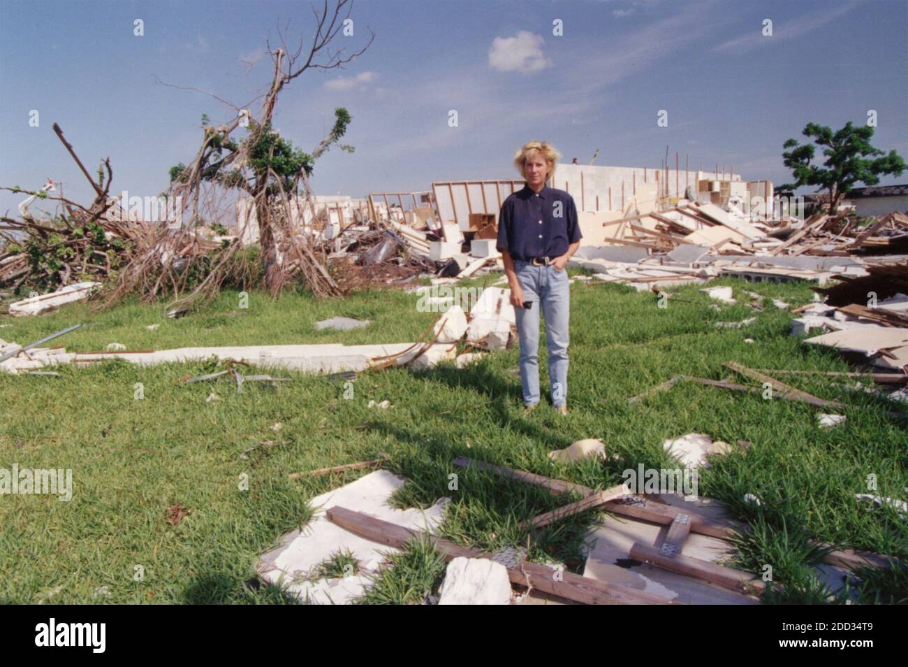 Amerikanischer Tennisspieler Chris Evert, 1992 Stockfoto