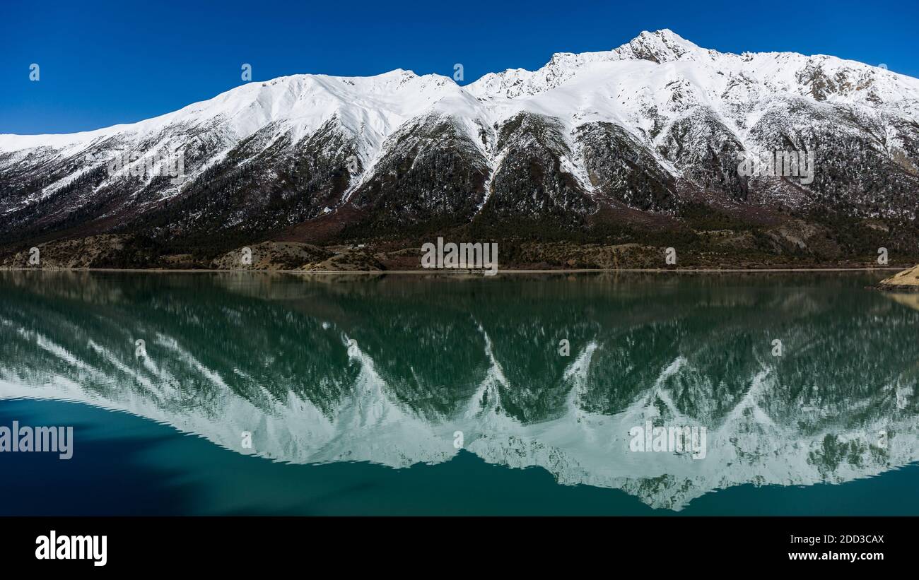 Ranwu See in Tibet Stockfoto