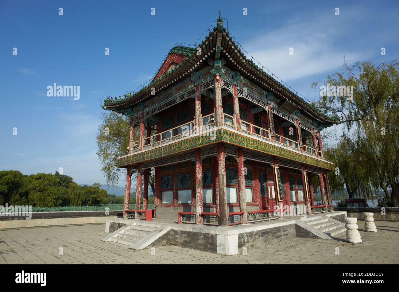 Der Sommerpalast in Peking, Stockfoto