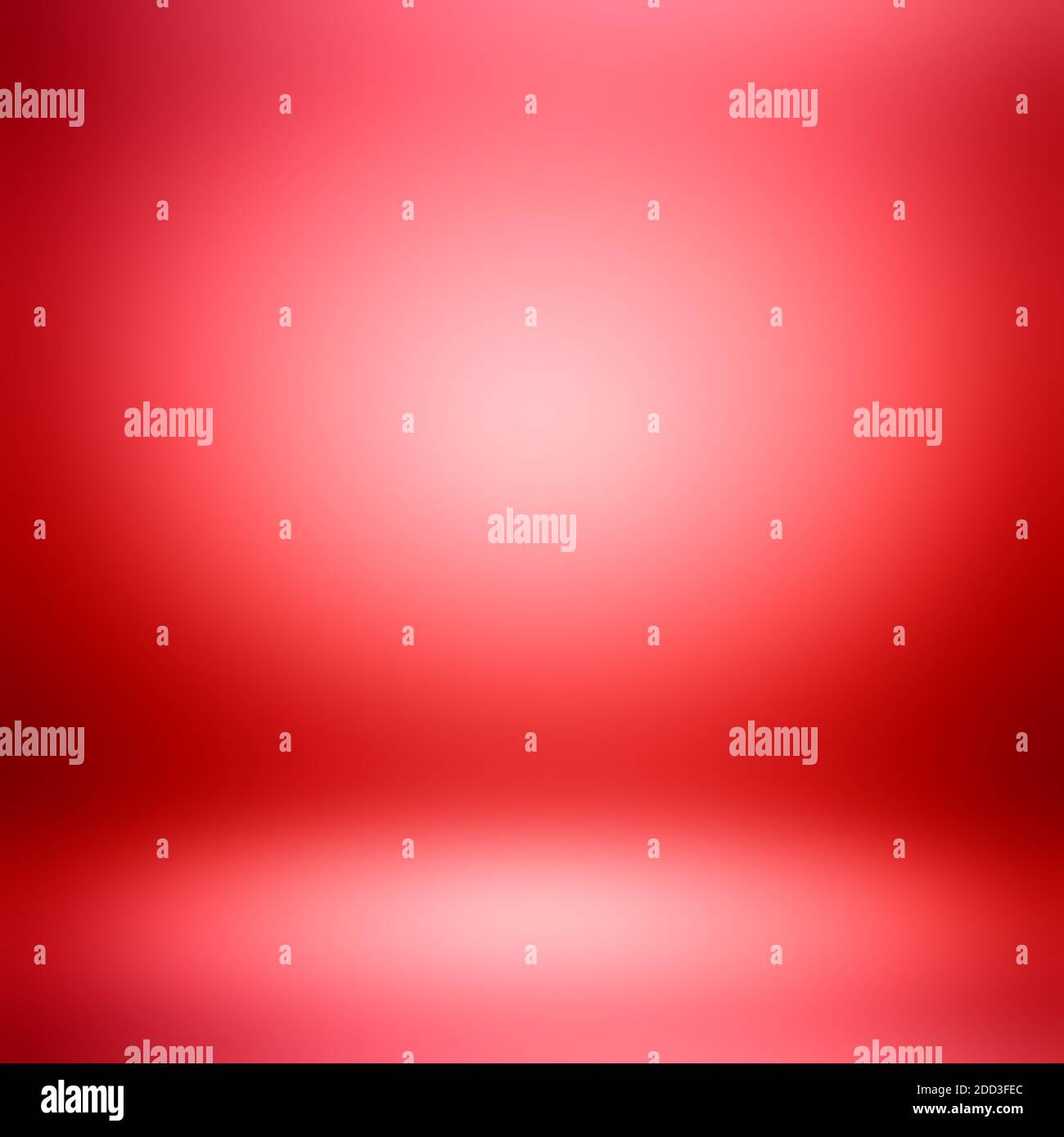 Einfacher, abstrakter roter Hintergrund mit Farbverlauf Stockfoto