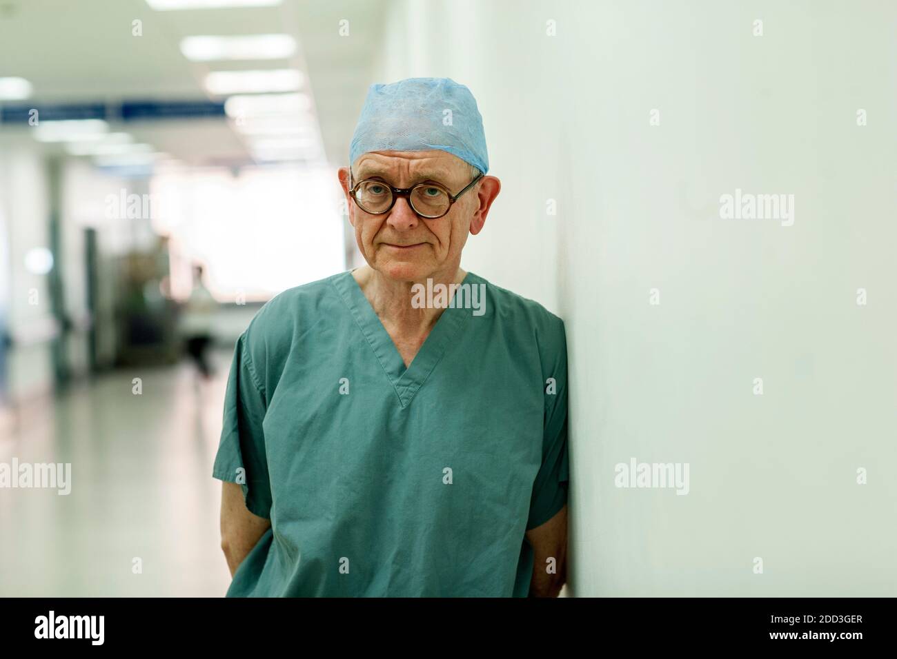GROSSBRITANNIEN / England /London / Henry Marsh , führender britischer Neurochirurg am St. George's Hospital in London. Stockfoto