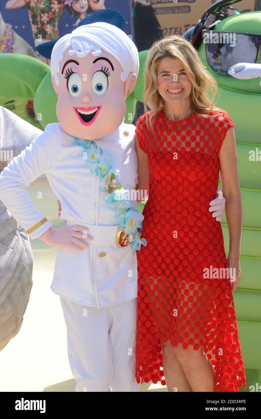 Anke Engelke posiert im Hotel Transylvania 3 Fotocall, der am 07. Mai 2018 im Palais des Festivals in Cannes, Frankreich, im Rahmen der 71. Jährlichen Filmfestspiele von Cannes stattfand. Foto von Aurore Marechal/ABACAPRESS.COM Stockfoto