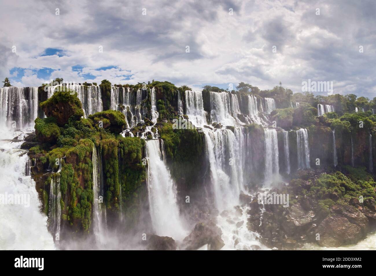 Iguazu-Wasserfälle Stockfoto