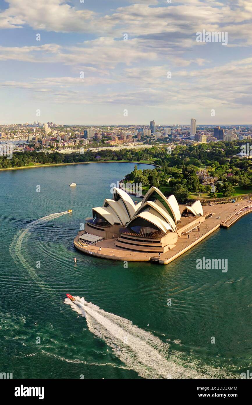 Das Opernhaus von Sydney Stockfoto
