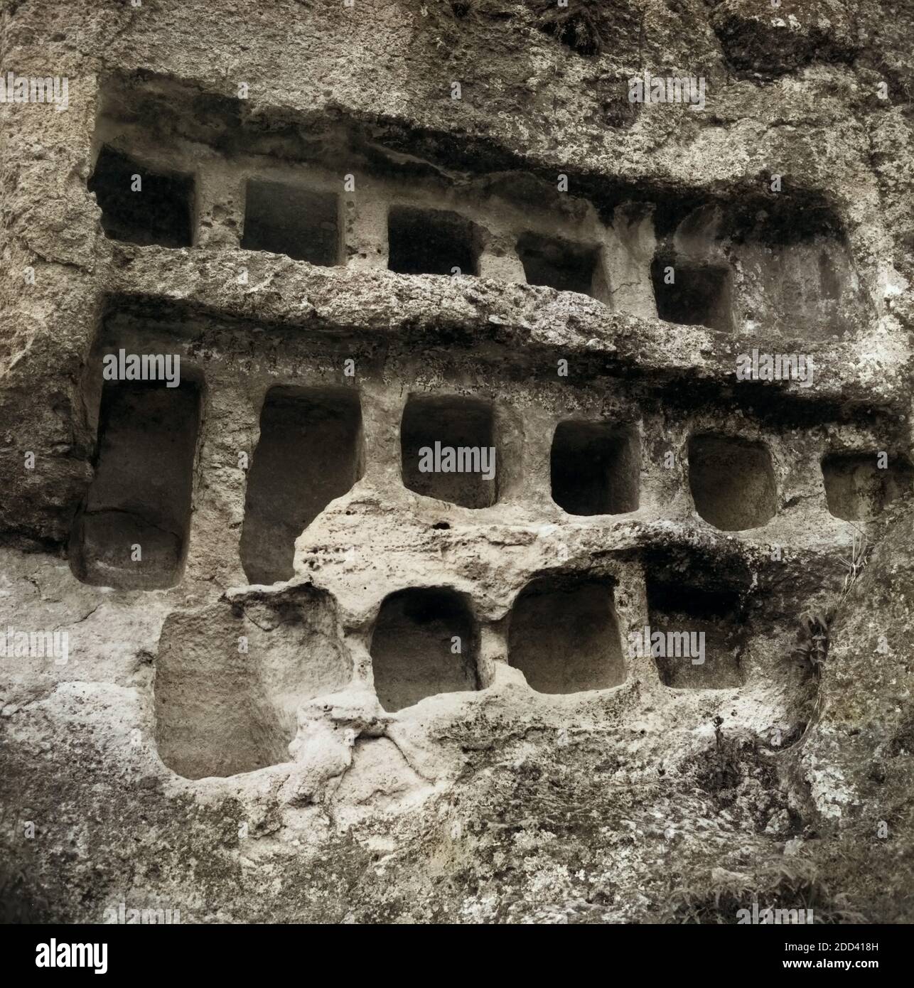 Ventanillas de Otuzco nahe der Stadt Cajamarca, Peru 1960er Jahre sterben. Stockfoto